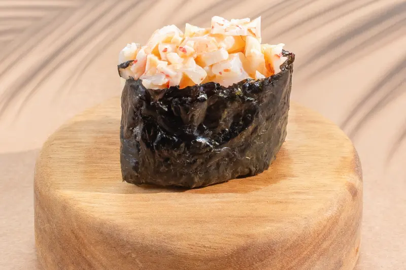 Surimi Shrimp Gunkan
