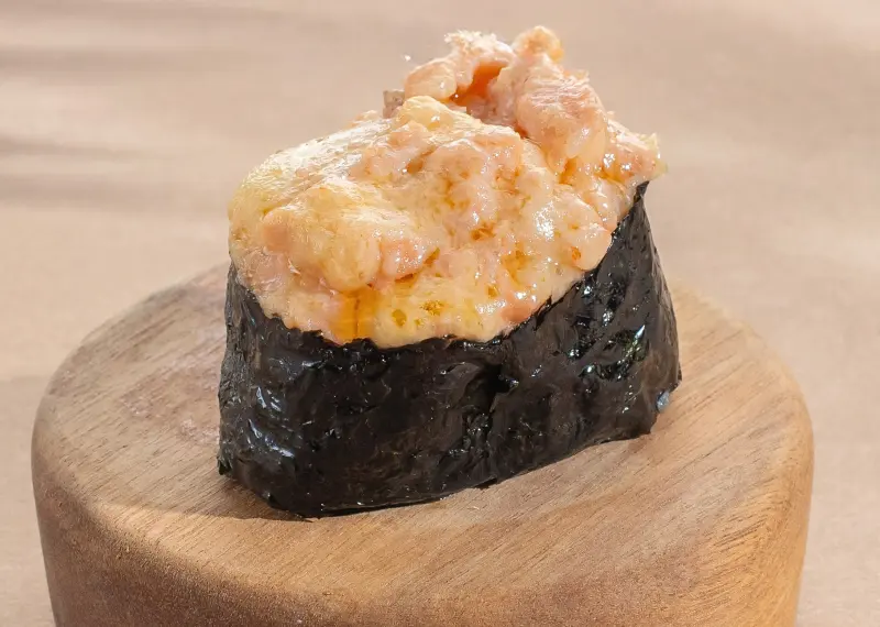 Baked Salmon Gunkan