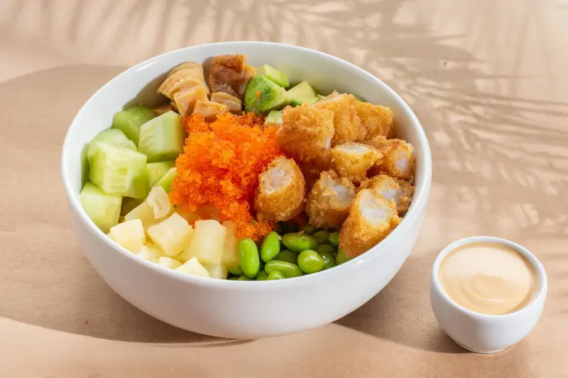 Tempura Shrimp Poke