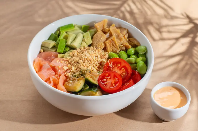 Smoked Salmon Poke
